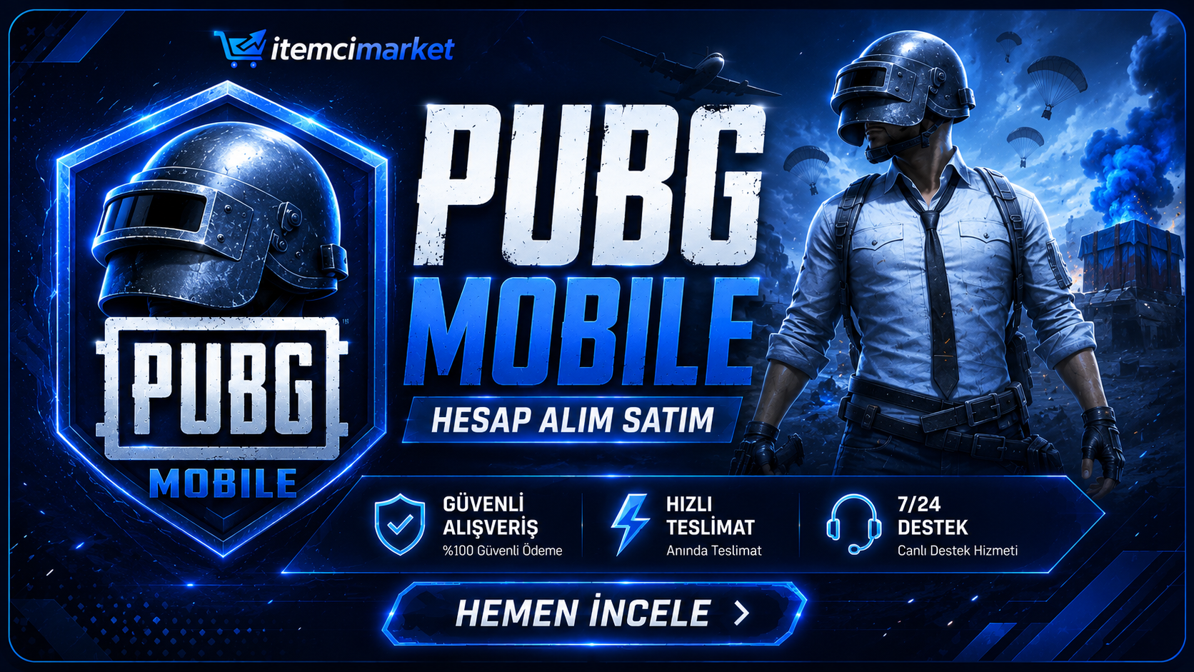 🎮 PUBG Mobile Güvenilir Hesap Pazarı