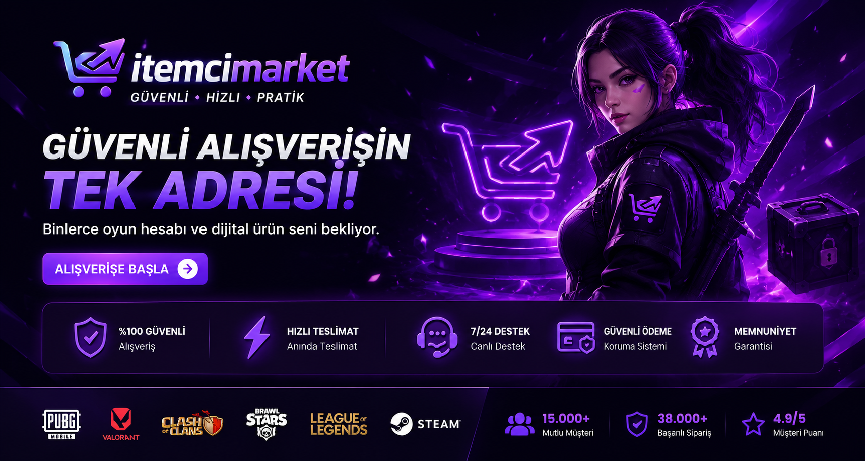 Güvenilir Oyuncu Pazaryeri